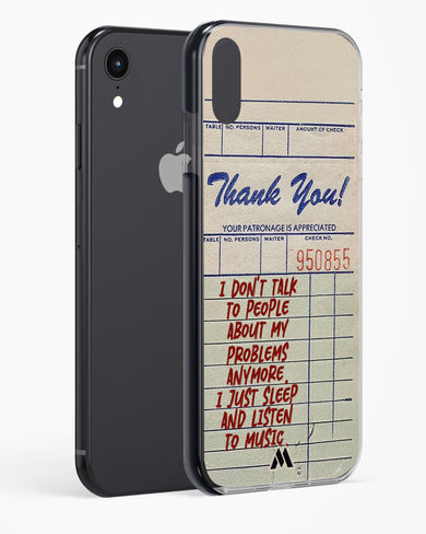 Dont Talk to People Impact Drop Protection Case (Apple)