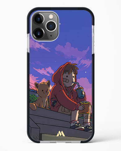 Anime Boy Lo Fi Impact Drop Protection Case (Apple)