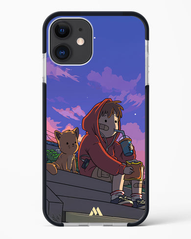 Anime Boy Lo Fi Impact Drop Protection Case (Apple)