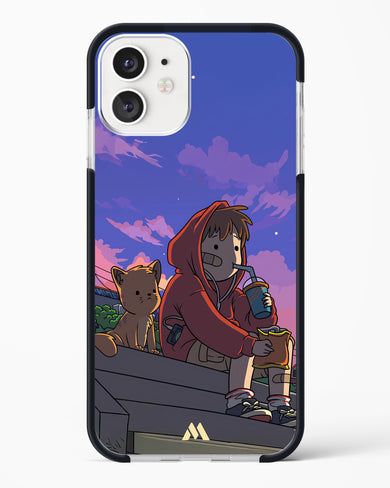 Anime Boy Lo Fi Impact Drop Protection Case (Apple)