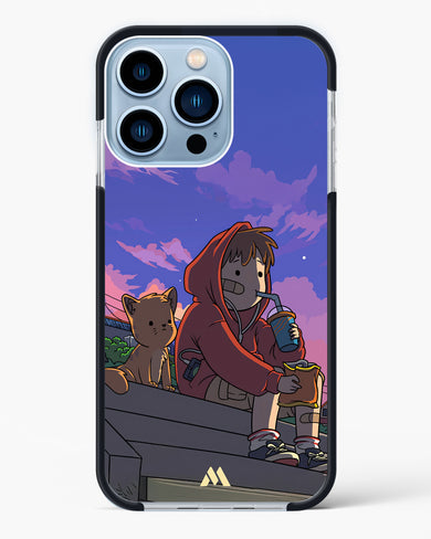 Anime Boy Lo Fi Impact Drop Protection Case (Apple)