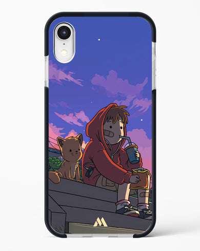 Anime Boy Lo Fi Impact Drop Protection Case (Apple)