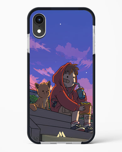 Anime Boy Lo Fi Impact Drop Protection Case (Apple)