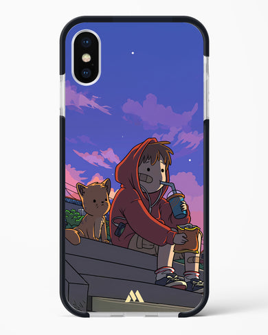 Anime Boy Lo Fi Impact Drop Protection Case (Apple)