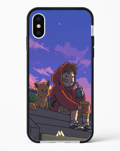 Anime Boy Lo Fi Impact Drop Protection Case (Apple)