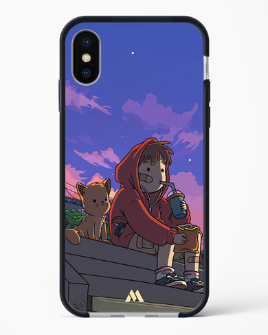 Anime Boy Lo Fi Impact Drop Protection Case (Apple)