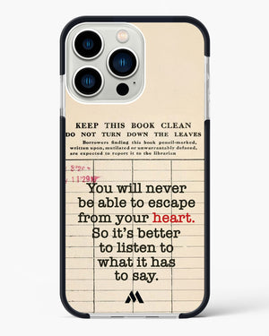 Listen to your Heart Impact Drop Protection Case (Apple)