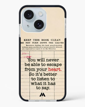 Listen to your Heart Impact Drop Protection Case (Apple)