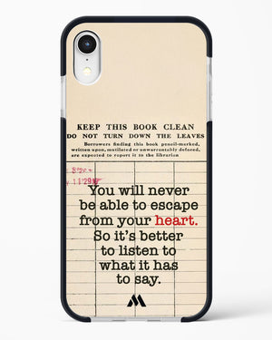 Listen to your Heart Impact Drop Protection Case (Apple)