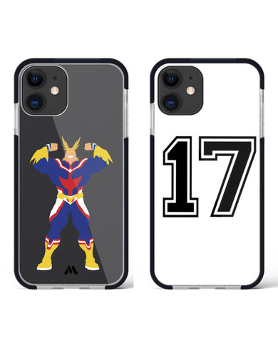 Number 17 My Hero Academia Impact Drop Protection Case Combo-(Apple)