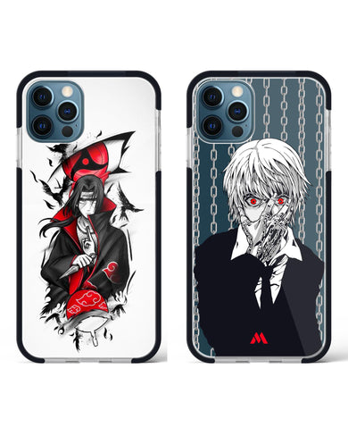 Kurapika Uchiha Itachi Impact Drop Protection Case Combo-(Apple)