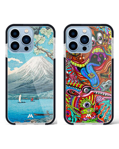 Psychedelic Monster Art Mount Impact Drop Protection Case Combo (Apple)