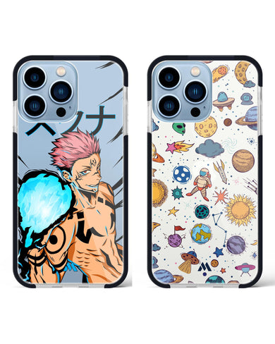 Space Frenzy Ryomen Sukuna Impact Drop Protection Case Combo-(Apple)