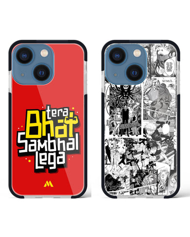 Manga Collage Tera Bhai Impact Drop Protection Case Combo-(Apple)