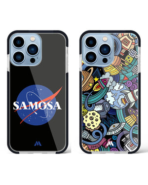 Spacing Out NASA Samosa Impact Drop Protection Case Combo (Apple)