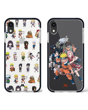 Konohas Team 7 Allied Shinobi Impact Drop Protection Case Combo-(Apple)