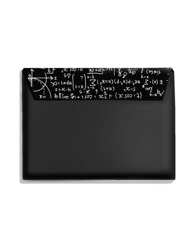 You do the Math Leather Laptop Envelope Sleeve