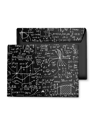 You do the Math Leather Laptop Envelope Sleeve