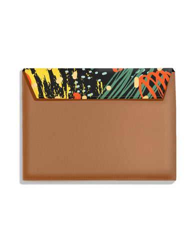 Art Palette Leather Laptop Envelope Sleeve