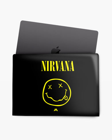 Nirvana Leather Laptop Envelope Sleeve