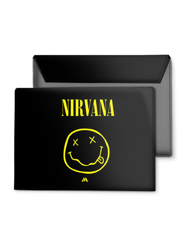 Nirvana Leather Laptop Envelope Sleeve