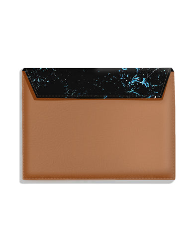 Jimi Hendrix Abstraction Leather Laptop Envelope Sleeve