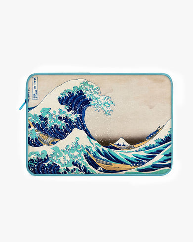 The Great Wave off Kanagawa [Katsushika Hokusai] MacBook / Laptop Sleeve