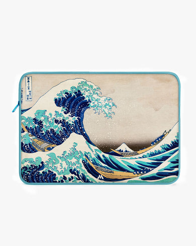 The Great Wave off Kanagawa [Katsushika Hokusai] MacBook / Laptop Sleeve