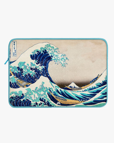 The Great Wave off Kanagawa [Katsushika Hokusai] MacBook / Laptop Sleeve