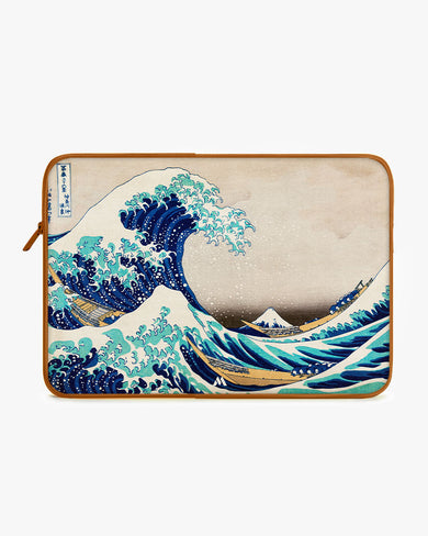 The Great Wave off Kanagawa [Katsushika Hokusai] MacBook / Laptop Sleeve