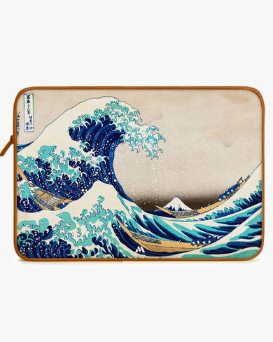 The Great Wave off Kanagawa [Katsushika Hokusai] MacBook / Laptop Sleeve