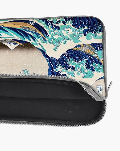 The Great Wave off Kanagawa [Katsushika Hokusai] MacBook / Laptop-Sleeve