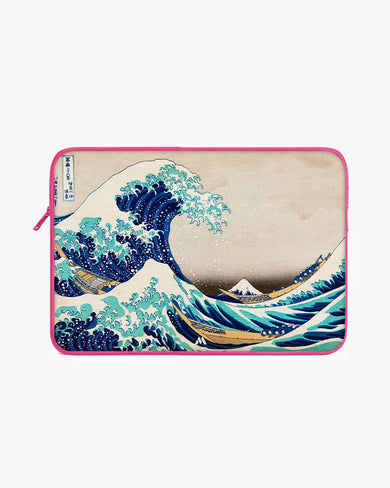 The Great Wave off Kanagawa [Katsushika Hokusai] MacBook / Laptop Sleeve