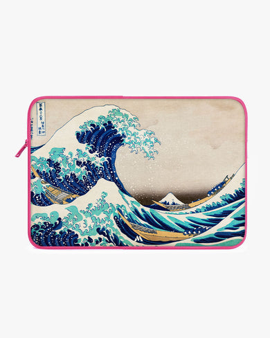 The Great Wave off Kanagawa [Katsushika Hokusai] MacBook / Laptop Sleeve