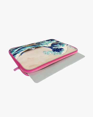 The Great Wave off Kanagawa [Katsushika Hokusai] MacBook / Laptop Sleeve