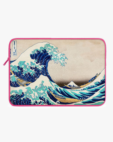 The Great Wave off Kanagawa [Katsushika Hokusai] MacBook / Laptop Sleeve