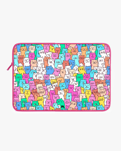 Kawaii Kitty MacBook / Laptop-Sleeve