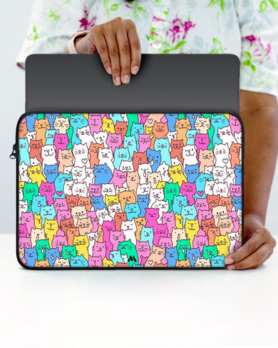 Kawaii Kitty MacBook / Laptop-Sleeve