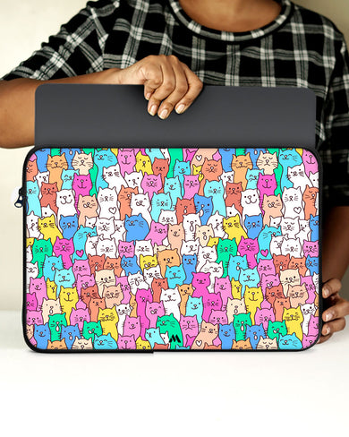 Kawaii Kitty MacBook / Laptop-Sleeve
