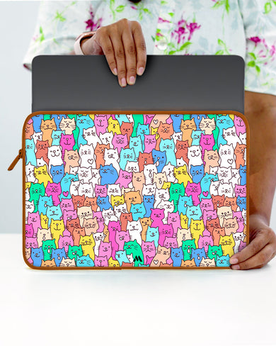 Kawaii Kitty MacBook / Laptop-Sleeve
