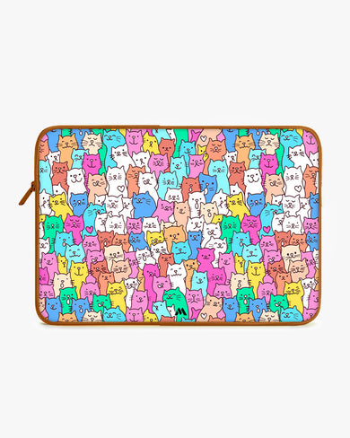 Kawaii Kitty MacBook / Laptop-Sleeve