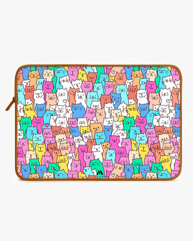 Kawaii Kitty MacBook / Laptop-Sleeve