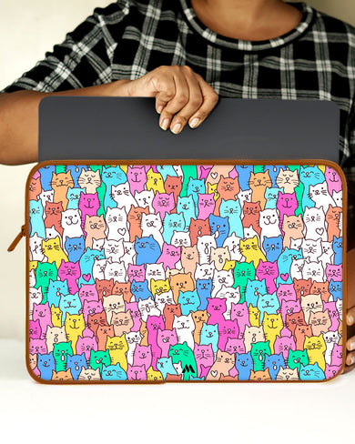 Kawaii Kitty MacBook / Laptop-Sleeve