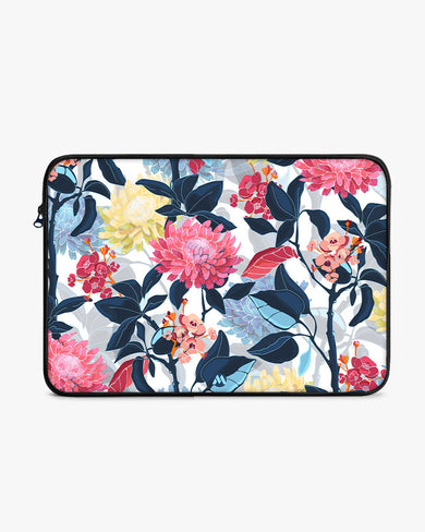 Art Floral MacBook / Laptop-Sleeve