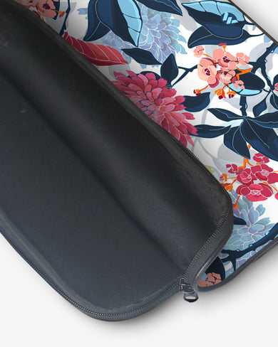 Art Floral MacBook / Laptop-Sleeve