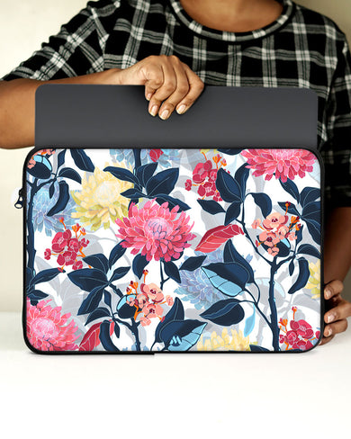 Art Floral MacBook / Laptop-Sleeve