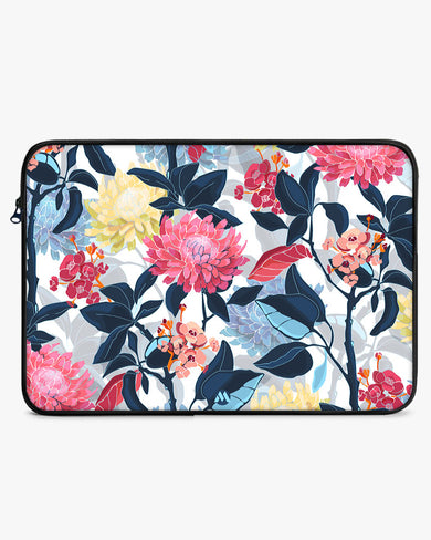 Art Floral MacBook / Laptop-Sleeve