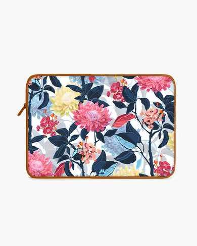 Art Floral MacBook / Laptop-Sleeve