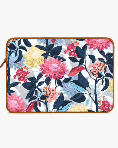 Art Floral MacBook / Laptop-Sleeve