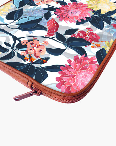 Art Floral MacBook / Laptop-Sleeve